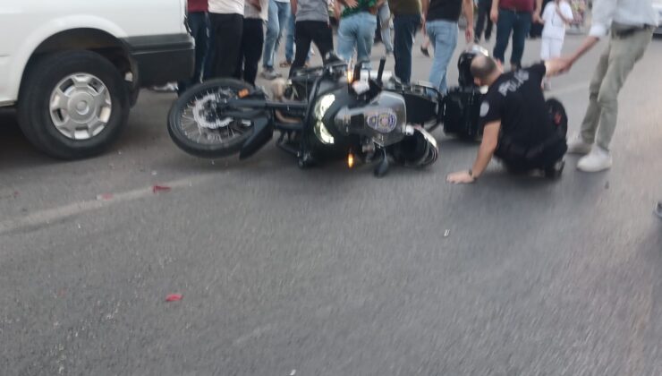 Diyarbakır’da Yunus Polisleri Kaza Yaptı
