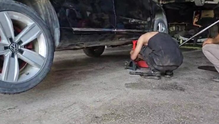 Kedi kurtarma operasyonu başarıyla tamamlandı