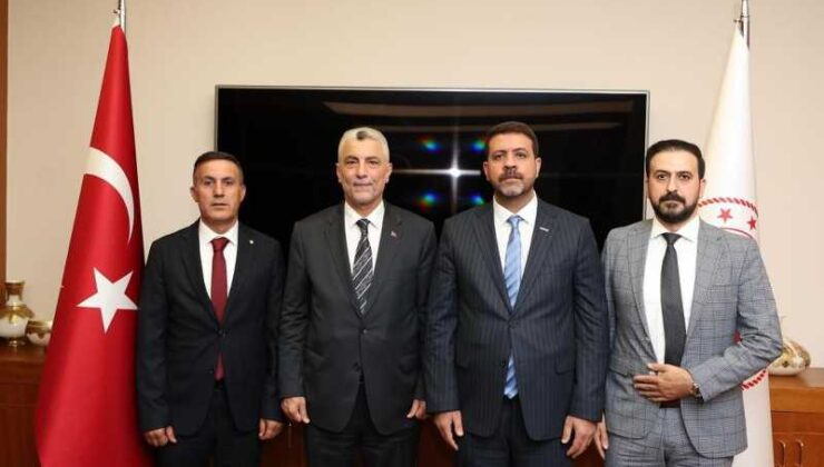MÜSİAD Diyarbakır Başkanı Bozkuş Bakanla görüştü