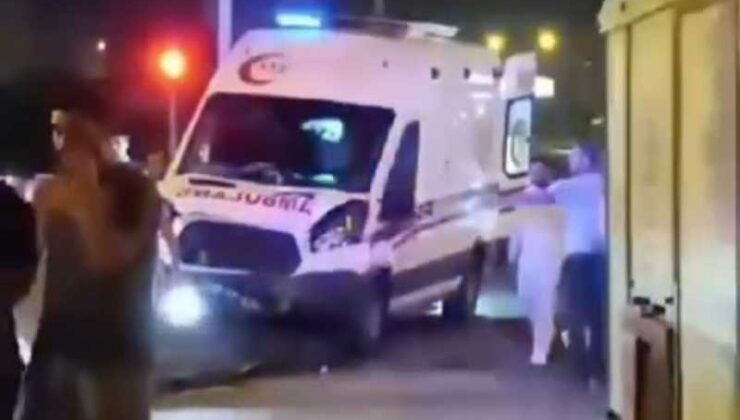 Mardin’de ambulans ile otomobil çarpıştı