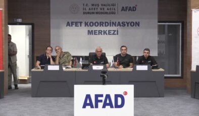 Muş’ta deprem saha tatbikatı gerçekleştirildi