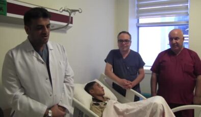 Oyuncak silahla kazayla vurulan çocuk, sağlığına kavuştu