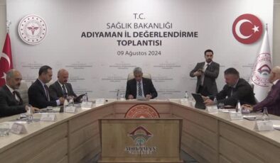 Sağlık Bakanı Memişoğlu, Adıyaman’da incelemelerde bulundu