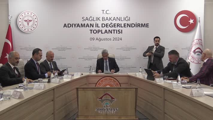 Sağlık Bakanı Memişoğlu, Adıyaman’da incelemelerde bulundu