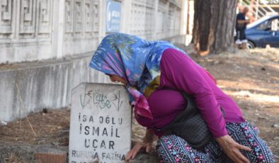 Sahipsiz çocuk mezarının altından dram çıktı