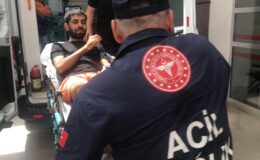 Serinlemek için havuza giren genç, akrep soktu