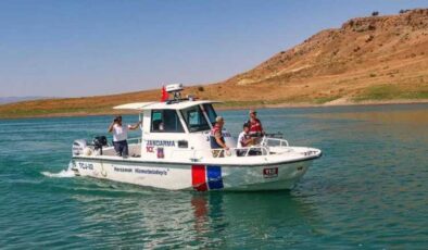 Siirt Ilısu Baraj Göleti’nde tekneler denetlendi