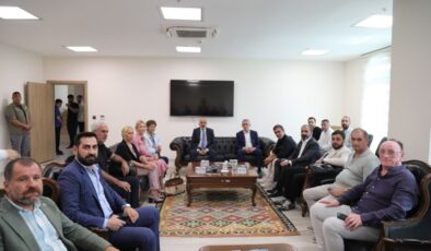 TFF Başkanı Hacıosmanoğlu’ndan DTSO’ya ziyaret