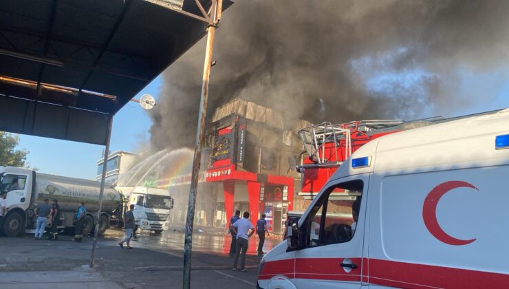 Diyarbakır’daki 2. Sanayi Sitesi’nde korkutan yangın