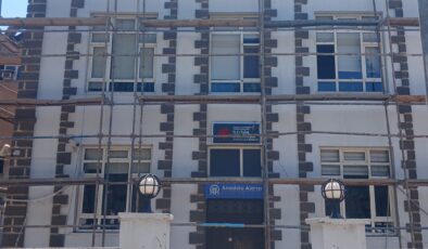 O tarihi bina yeni yüzüne kavuşuyor