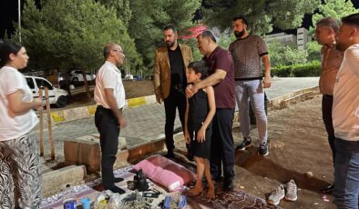 Hasta ve yakınlarına moral ziyareti