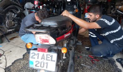 Diyarbakır’da motosiklete rağbet var