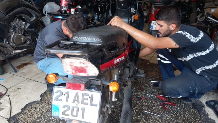 Diyarbakır’da motosiklete rağbet var