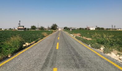 Yarım bırakılan Ortaşar-Yöndemli grup mahalle yolu yenilendi