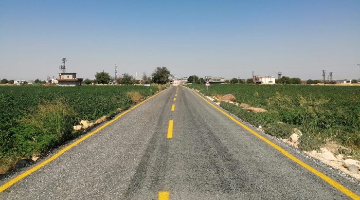 Yarım bırakılan Ortaşar-Yöndemli grup mahalle yolu yenilendi