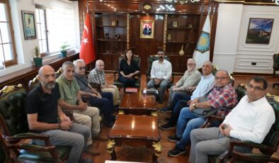 Yazar Beşikçi ve Emekli Meclisleri Sendikasından DBB’ye ziyaret