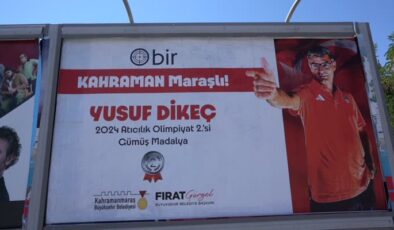 Yusuf Dikeç’in pozu Kahramanmaraş’ta billboardları süsledi