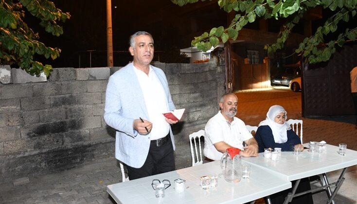 Bismil seyrantepe’de  halk toplantısı düzenlendi