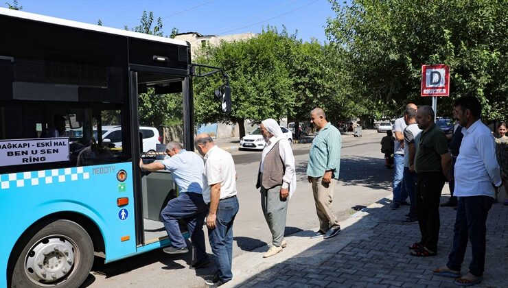 Benusen-Dağkapı arasında ücretsiz ring seferleri başladı