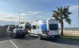 Denize giren 2 çocuk boğulma tehlikesi atlattı