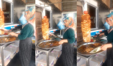 Diyarbakır’ın ilk ve tek kadın dönercisi