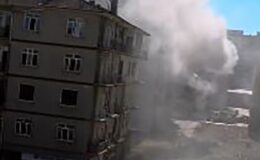 Elazığ’da korkutan ev yangını