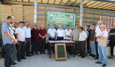 Elazığ’da 42 üreticiye fide dağıtıldı