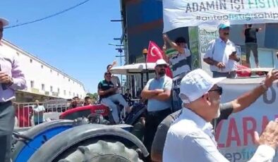 Milletvekili konuşurken yanına yaklaşan şahıs havaya ateş etti