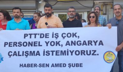 Diyarbakır’da Haber Sen’den PTT’ye personel talebi