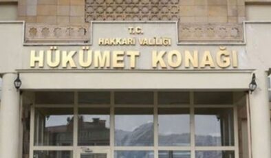 Hakkari’de bazı alanlar “geçici özel güvenlik bölgesi” ilan edildi