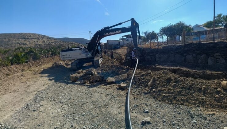 Çukurca Mahallesinde içme suyu çalışması başlatıldı