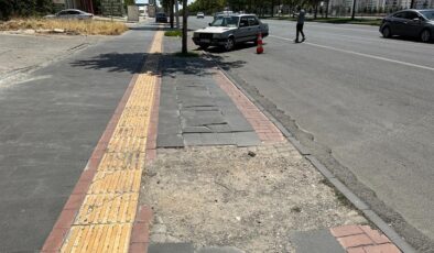 Diyarbakır’da Kamışlo Bulvarı’nda kaldırım sorunu