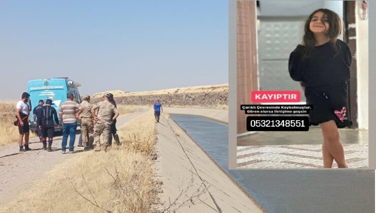 Kayıp Narin su kanalında aranıyor