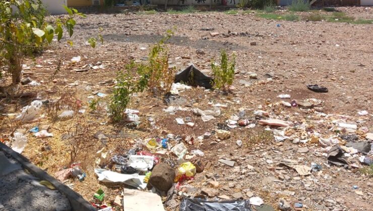 Eski İl Halk kütüphanesinin arazisi çöplüğe döndü