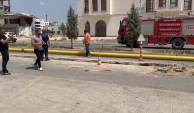 Mardin’de doğalgaz hattında bomba paniği
