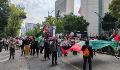 Meksikalılardan İsrail protestosu