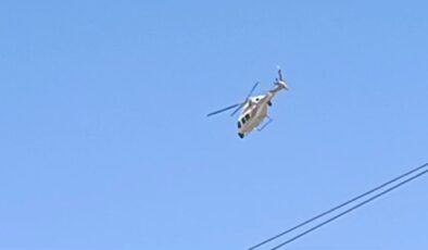 Diyarbakır’da emniyetin helikopteri kayıp Narin için havalandı