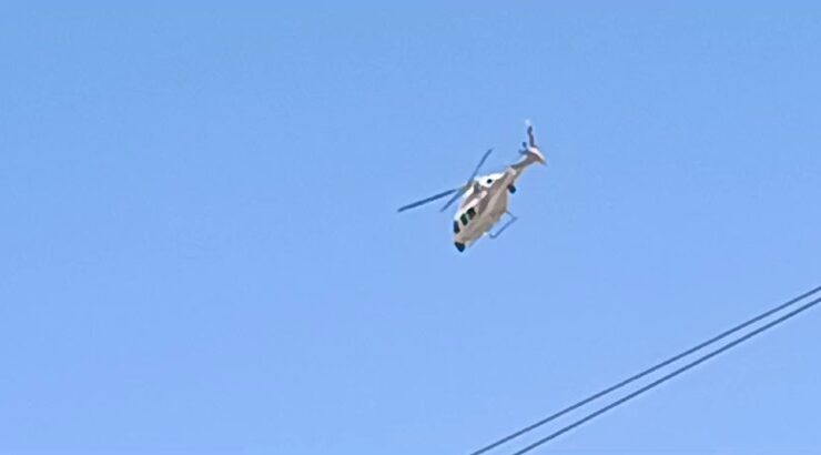 Diyarbakır’da emniyetin helikopteri kayıp Narin için havalandı