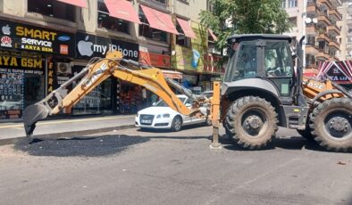 Ofis Semtinde Asfalt Yama Çalışmaları Başladı