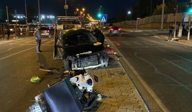 Diyarbakır’da alkollü sürücünün çarptığı motokurye hayatını kaybetti