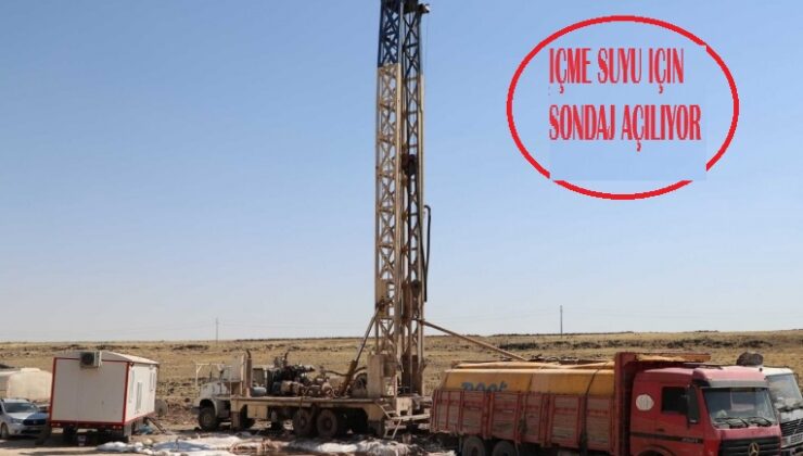 Gözeli İçmesuyu Havzasında yeni bir sondaj kuyusu açılıyor