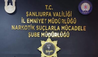 Şanlıurfa’da uyuşturucu operasyonu: 6 gözaltı
