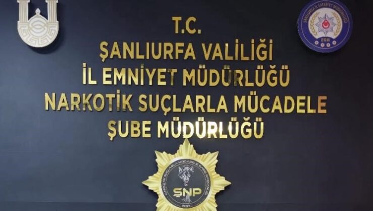 Şanlıurfa’da uyuşturucu operasyonu: 6 gözaltı