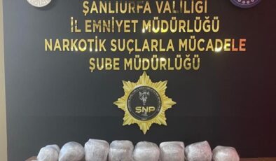 Şanlıurfa’da 223 kilo uyuşturucu madde ele geçirildi