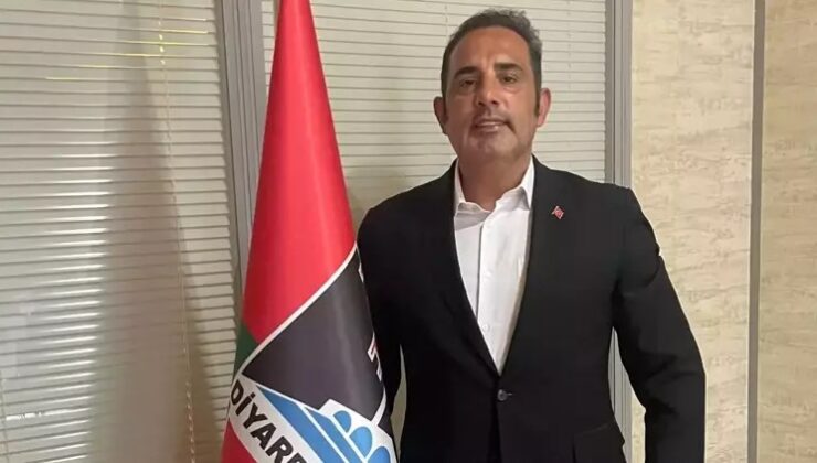 Diyarbekirspor Kulüp Başkanı Serkan Genç istifa etti