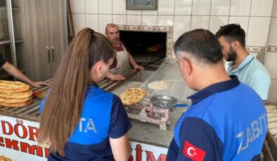 Siirt’te fırınlarda ‘gramaj’ denetimi yapıldı