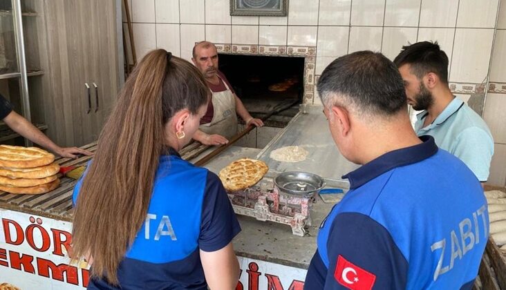 Siirt’te fırınlarda ‘gramaj’ denetimi yapıldı