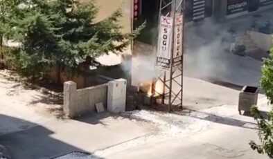 Siverek’te elektrik panosu patladı