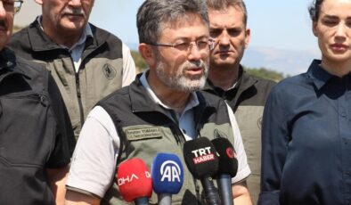 Tarım ve Orman Bakanı Yumaklı: “10 personelimiz ve 59 vatandaşımız dumanlardan etkilendi”