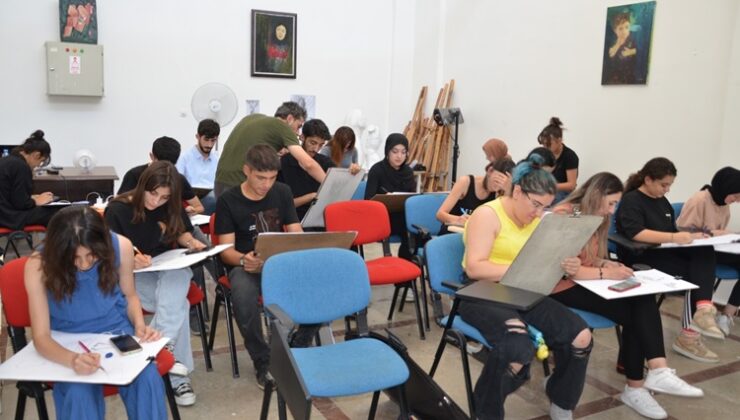 Büyükşehir Belediyesi öğrencileri yetenek sınavlarına hazırlıyor